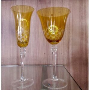 Taça Agua  Âmbar cristalino