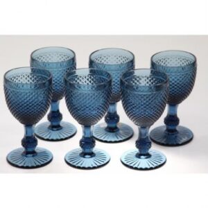 Taça Bico de Jaca Azul