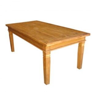 Mesa de madeira de demolição 3,0X1,0m