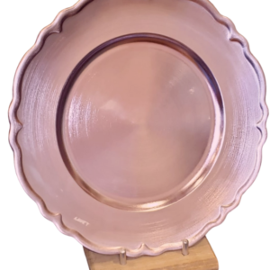 Sousplat Rose Gold