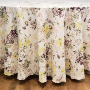 Toalha Estampada Flores Amarelas