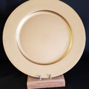 Sousplat Dourado c/ Brilho
