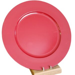 Sousplat Vermelho Liso