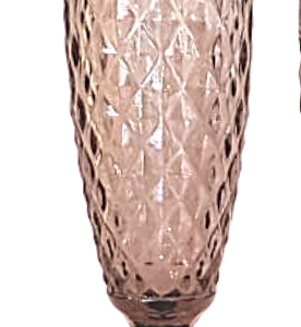 Taca Champagne Bico de Abacaxi Lilas