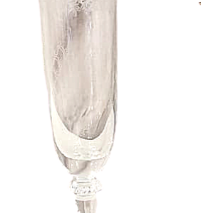 Taca Champagne  Bohemia Cristal Trabalhada