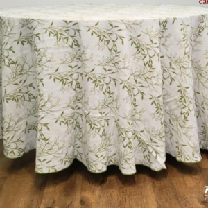 Toalha Verde Folhas Dupla Face
