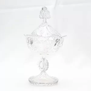 Bomboniere de Cristal Grande c/ Tampa