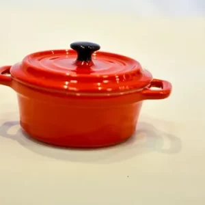 Mini Bowl Vermelha  c/ Tampa  (Panelinha)